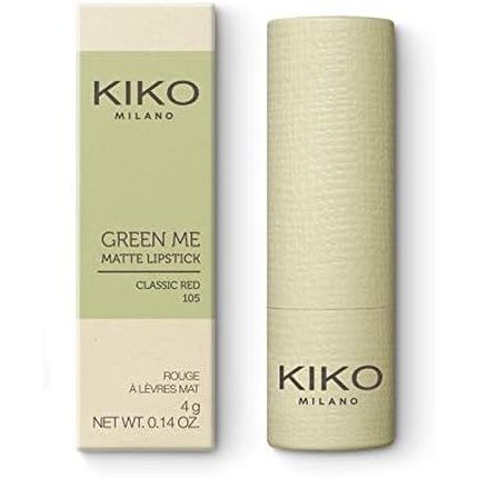 Kiko Milano Green Me Matte Lipstick 105 - Extreme Comfort - Image 3