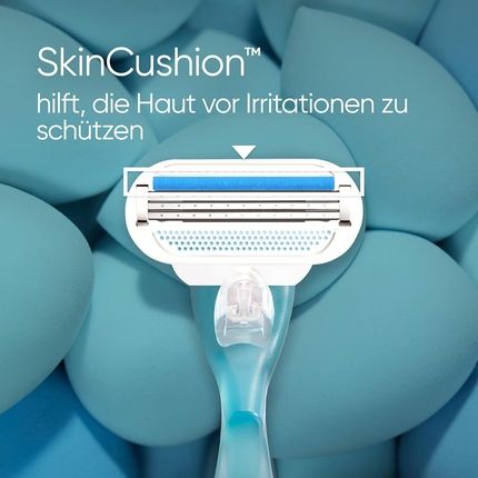 Gillette Venus Smooth Sensitive Women'S Razor Blades 8 Replacement Blades With 5-Blade Technology - Image 3