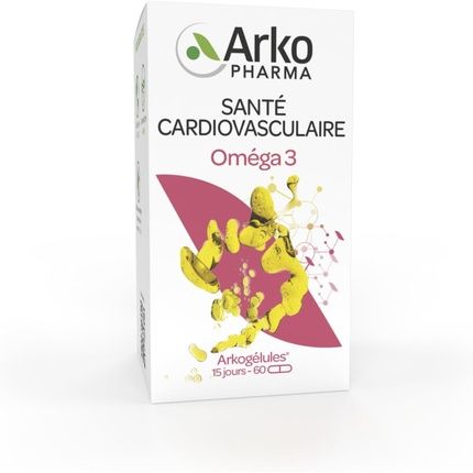 Arkogelules Omega 3 Marine-Sourced Active Ingredients For Proper Functioning