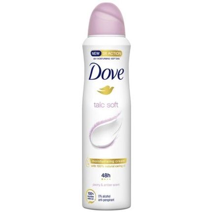 Dove Body Deodorant Spray Talc Soft 48H 150Ml