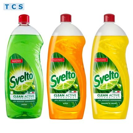 Svelto Clean Active Piatti Degreasing Dish Soap 930Ml