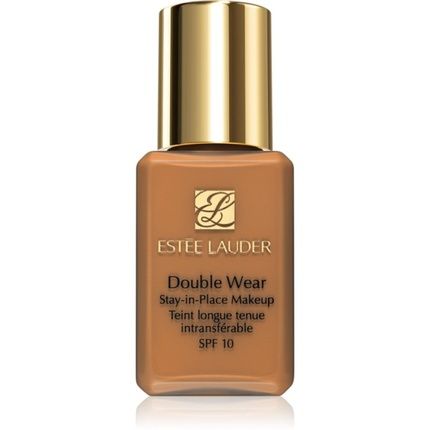 Estee Lauder Double Wear Stay-In-Place Mini Foundation - Spf 10, 15 Ml, Color: 5W2 Rich Caramel