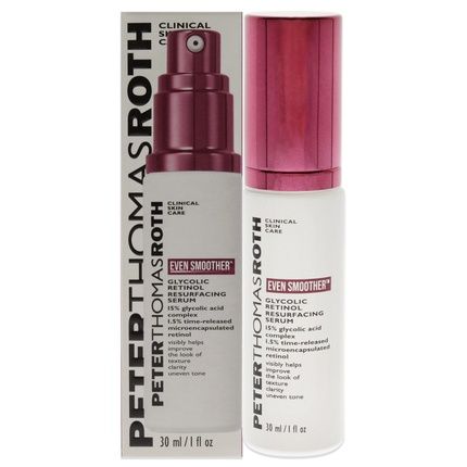 Peter Thomas Roth Even Smoother Glycolic Retinol Resurfacing Serum 1 Oz
