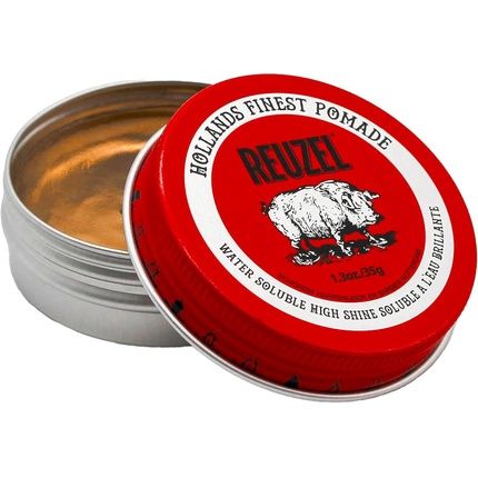 Reuzel Red Pomade Medium Hold High Shine Water Soluble Pomade For Men