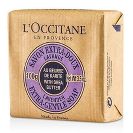 L'Occitane Shea Butter Extra Gentle Soap Lavender 250G - Image 3