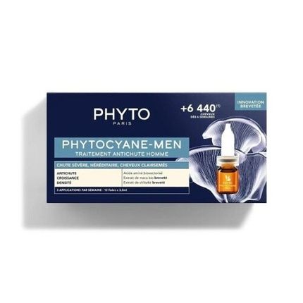 Phyto Phytocyane Anti-Hair Loss Treatment For Men 12X3.5Ml