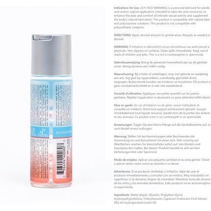 System Jo H2O Warming Lubricant 60Ml