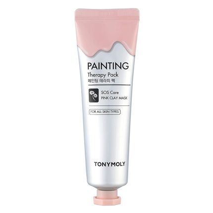 Tonymoly Painting Therapy Sos Care Pink Color Clay