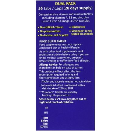 Vitabiotics Visionace Plus Tablets And Capsules - Image 3