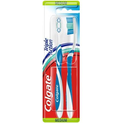Colgate Triple Action Toothbrush 2Pcs