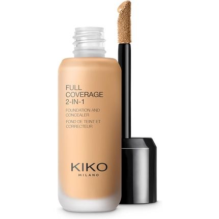 Kiko Milano Full Coverage 2-In-1 Foundation & Concealer 38 O50
