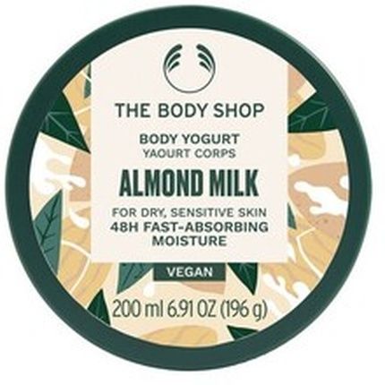 The Body Shop Almond Milk Body Yogurt 200 Ml For Dry And Sensitive Skin