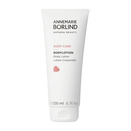 Annemarie Borlind Body Care Body Lotion 200Ml - Velvety Skin Feeling With Organic Torch Lily Nectar And Organic Linden Blossom Bud Extract - Vegan