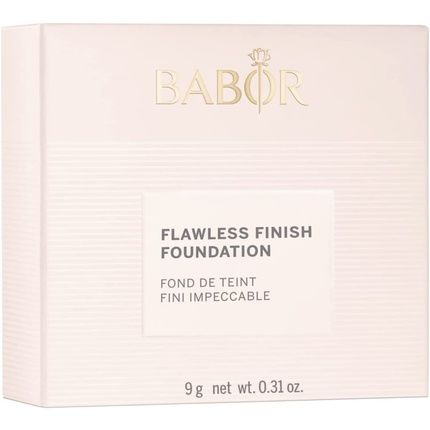 Babor Flawless Finish Foundation Compact Powder Makeup For Even Skin 01 Natural