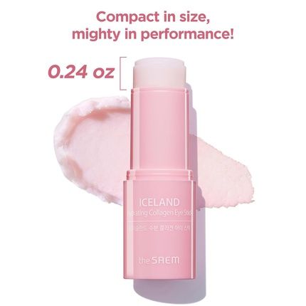 Thesaem Iceland Hydrating Collagen Eye Stick 0.24Oz - Anti-Wrinkle Moisturizing - Image 3