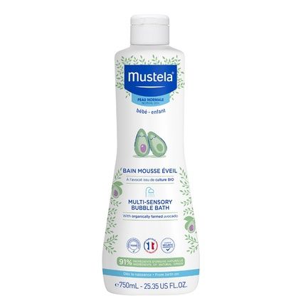 Mustela Baby Awakening Foam Bath Bubble Bath 750Ml