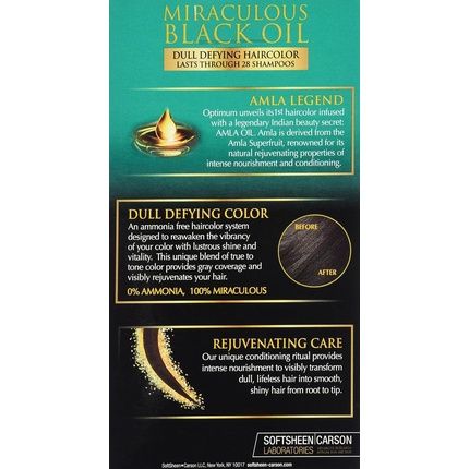 Optimum Care Amla Legend Miraculous Oil Dull Defying Hair Color Natural Dark