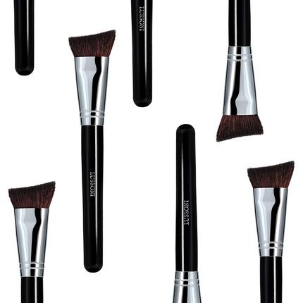 T4B Lussoni 300 Series Professional Makeup Brushes For Bronzer, Highlighter, Blush, Powder, And Contouring - Angled, Round (Pro 336 Angle Contour Mixer) - Image 3