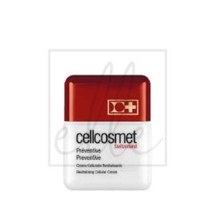 Cellcosmet Preventative Face Cream Revitalizing Daily Moisturizer And Anti-Aging Treatment 1.7Oz