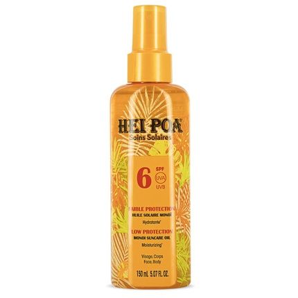 Hei Poa Monoi Sun Oil Spf 6 150Ml