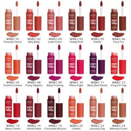 Nyx Professional Makeup Smooth Whip Matte Cream Lipstick - Image 4