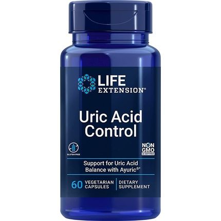 Life Extension Uric Acid Control 60 Veggie Caps