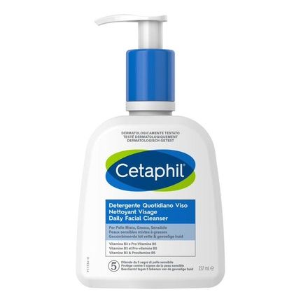 Cetaphil Daily Face Cleanser With Glycerin, Panthenol, And Niacinamide 237Ml