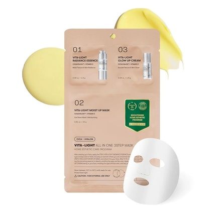 Vt Cosmetics Vita-Light All In One 3Step Mask - A Complete Skincare Solution