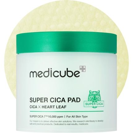 Medicube Super Cica Pad Cica X Heart Leaf Vegan Certified 70 Pads