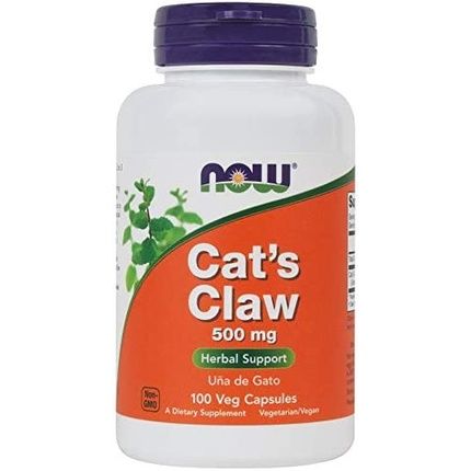 Now Foods, Cat'S Claw, 500 Mg, 100 Capsules