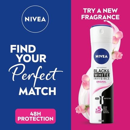 Nivea Pure Invisible Aerosol Deodorant 150Ml - Image 3