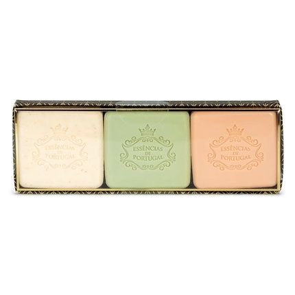Essencias De Portugal 80G Soap Set In Portuguese Traditional Packaging - Winter White Jasmine, Eucalyptus, Red Fruits - Pack Of 3 - Image 3