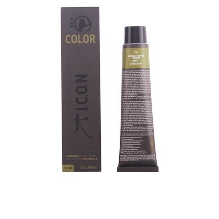 I.C.O.N. Hair Color 7.4 Medium Copper Blonde 60Ml