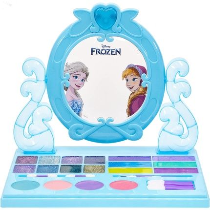 Disney Frozen Kids Makeup Set With Built-In Light And Music Makeup Kit Lip Gloss Shimmers Birthday Gifts For Ages 3+ By Townley Girl