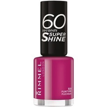 Rimmel London 60 Seconds Super Shine Nail Lacquer 340 Berries And Cream 8 Ml