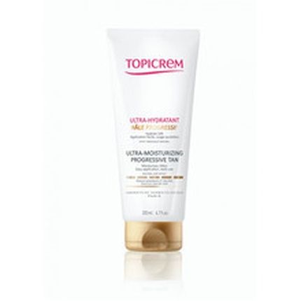 Topicrem Sensitive Skin Ultra-Moisturizing Progressive Tan 200Ml