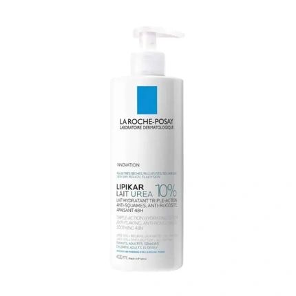 La Rocheposay Lipikar Urea 10 Body Lotion 400Ml For Very Dry Rough And Scaly Skin - Image 4