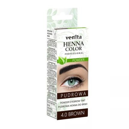 Venita Henna Color Powder Eyebrow Henna 40 Brown 4G
