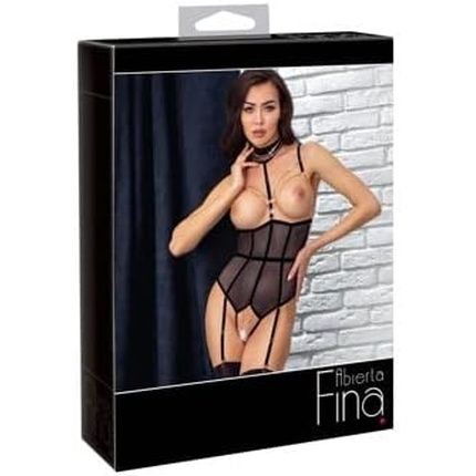 Aubierta Fina Erotic Bodysuit Black S