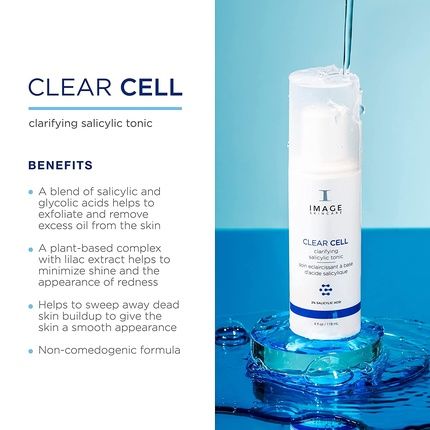 Image Skincare Clear Cell Clarifying Salicylic Tonic 4 Fl. أوز.