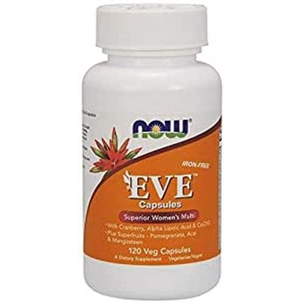 Now Foods Eve Without Iron 120 Vcapsules