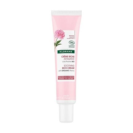 Klorane Soothing Rich Cream 40 Ml For Sensitive And Dry Skin
