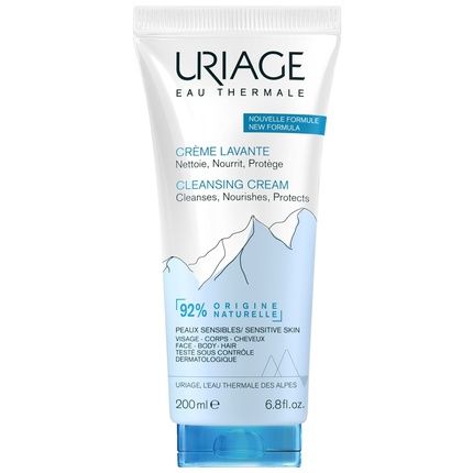 Uriage Eau Thermale Cleansing Cream Creamy Cleansing Gel 200Ml