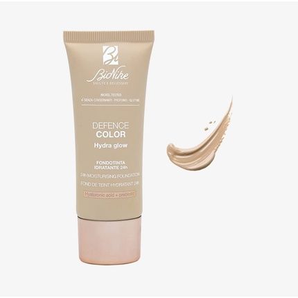 Bionike Defence Color Foundation Hydra Glow Moisturizing 24H 30Ml - Shade 102 Creams