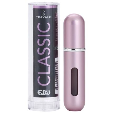 Travalo Classic Refillable Perfume Atomizer - Pink 5 Ml, Unisex
