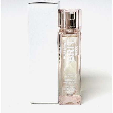 Burberry Brit Sheer Perfume For Women Eau De Toilette Spray 3.3 Oz - New Tester - Image 3