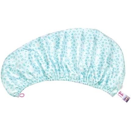 Barbie Glov Double-Sided Hair Towel Sport Satin And Absorbent Hair Turban Satin Hair Cap For Night Hair Sleep Cap And Sport Hair Turban Quick-Drying Microfiber Blue Panther