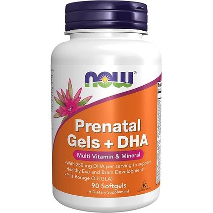 Now Foods Pre-Natal Multivitamin With Dha Softgels 90 Count