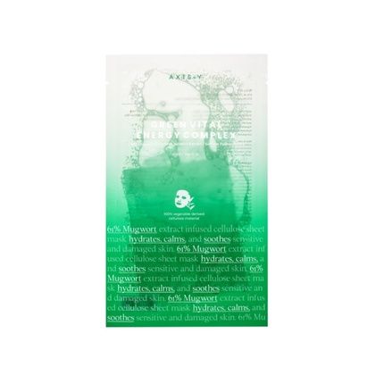 Axis-Y 61% Mugwort Green Vital Energy Complex Sheet Mask