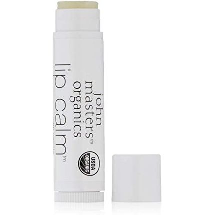 John Masters Organics Lip Calm Vanilla Usda Certified Organic Natural Lip Balm 0.15Oz